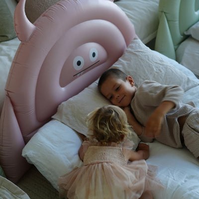 SunnyLife-Kids Sleepover Bed- Monster Pink-Swanky Boutique Malta 