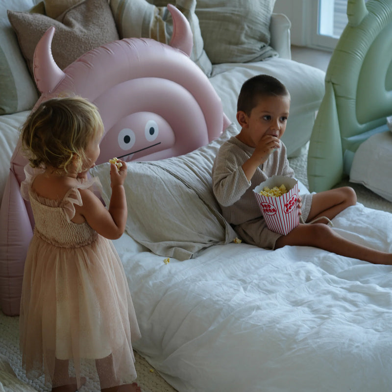 SunnyLife-Kids Sleepover Bed- Monster Pink-Swanky Boutique Malta 