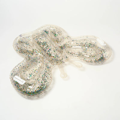 SunnyLife-Kids Lie-On Float - Butterfly Cotton Candy Glitter-Swanky Boutique Malta 