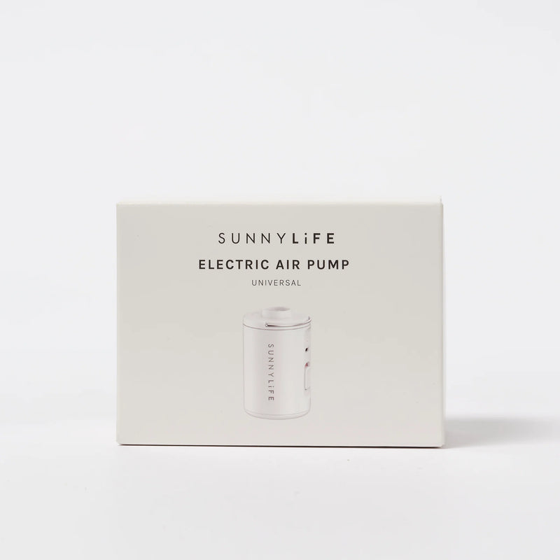 SunnyLife-Mini Electric Air Pump- Universal White-Swanky Boutique Malta 