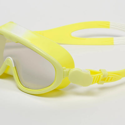 SunnyLife-Swim Mask (3-6 Years) - Salty the Shark Neon Yellow-Swanky Boutique Malta 