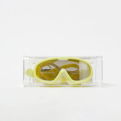 SunnyLife-Swim Mask (3-6 Years) - Salty the Shark Neon Yellow-Swanky Boutique Malta 