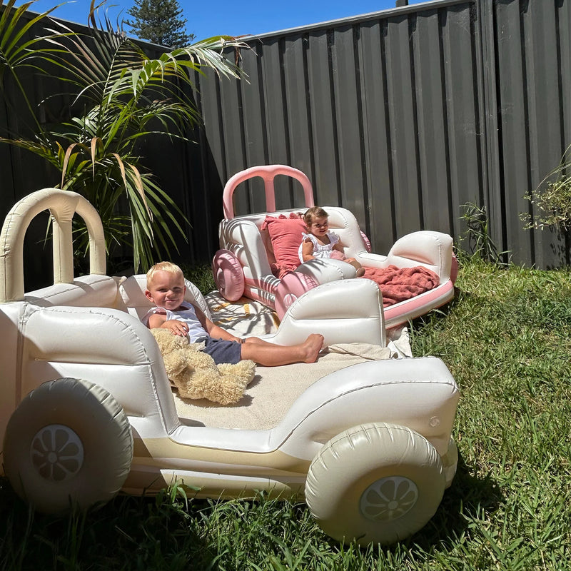 Kids Sleepover Bed - Summer Van Sand