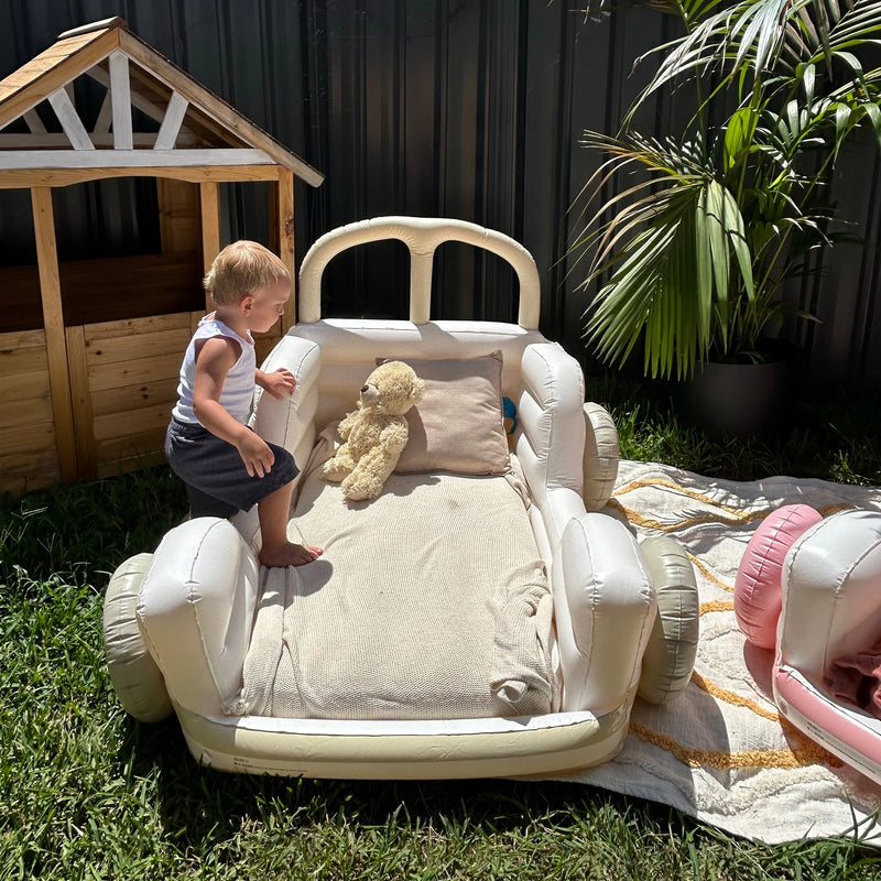 Kids Sleepover Bed - Summer Van Sand