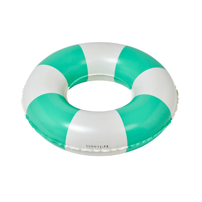 Swim Ring - Pool Party Green Stripe – Swanky Boutique