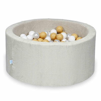 Swanky Boutique Beige Corduroy Ball Pit