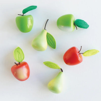 Le Toy Van Orchard Fruits Wooden Market Crate - Swanky Boutique