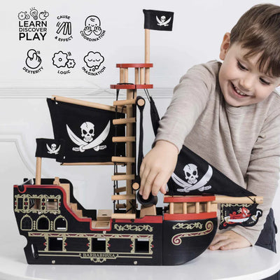Le Toy Van - Barbarossa Pirate Ship & Characters- Swanky Boutique