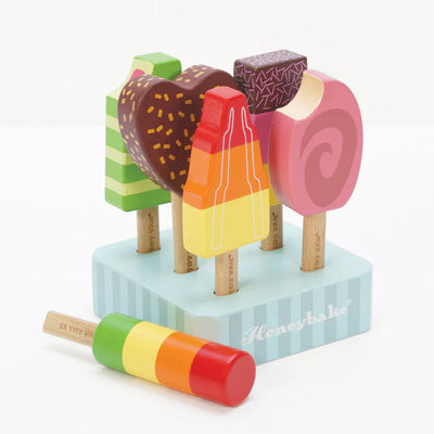 Le Toy Van - Wooden Ice Lollies & Popsicles Set of 6 - Swanky Boutique