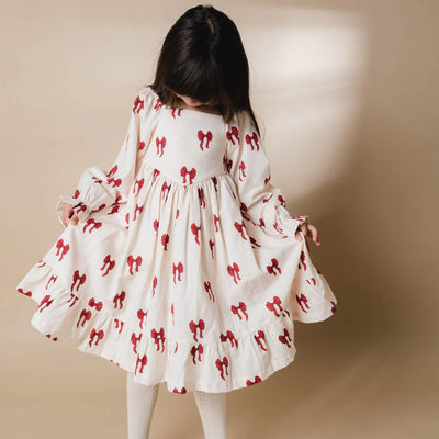 That's Mine - Dress, Sarah - Rouge Boucle - Swanky Boutique Malta 