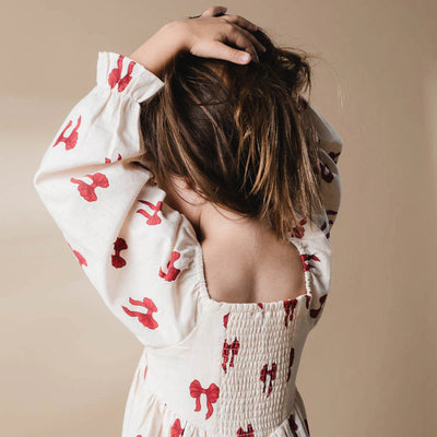 That's Mine - Dress, Sarah - Rouge Boucle - Swanky Boutique Malta 