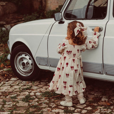 That's Mine - Dress, Sarah - Rouge Boucle - Swanky Boutique Malta 
