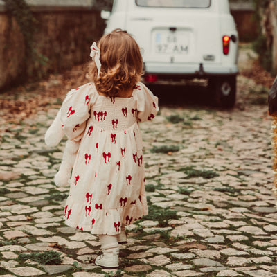 That's Mine - Dress, Sarah - Rouge Boucle - Swanky Boutique Malta 