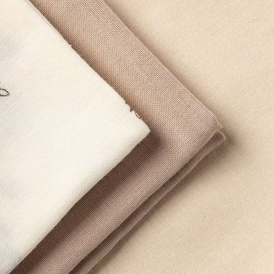 That's Mine - Muslin Cloths, 3-pack - Bees and Bears - Swanky Boutique Malta