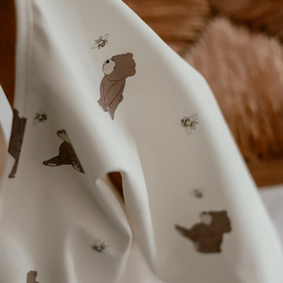 That's Mine - Long-Sleeved Bib - Bees and Bears - Swanky Boutique Malta 