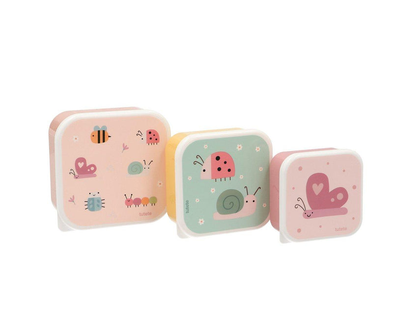 Tutete 3 Lunchboxes Bugs - Swanky Boutique