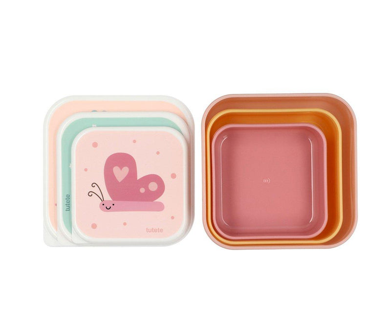 Tutete 3 Lunchboxes Bugs - Swanky Boutique