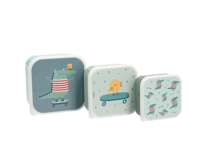 Tutete 3 Lunchboxes Croc - Swanky Boutique