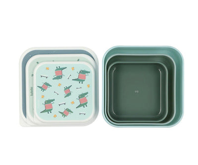 Tutete 3 Lunchboxes Croc - Swanky Boutique