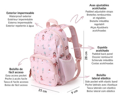 Tutete Little Red Kindergarten Backpack - Swanky Boutique Malta 