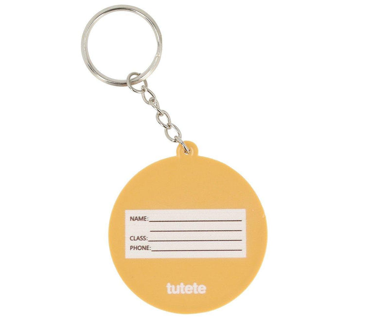 Tutete Peronalised Keyring Mustard Star - Swanky Boutique Malta 