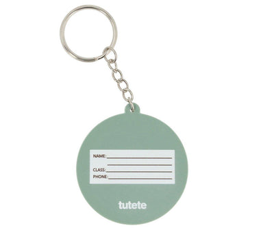 Keychain (Name/ Class/ Phone) - Sage Star