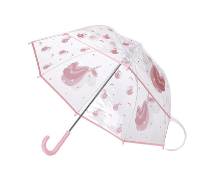 Tutete Transparent Umbrella Magical Unicorn - Swanky Boutique Malta