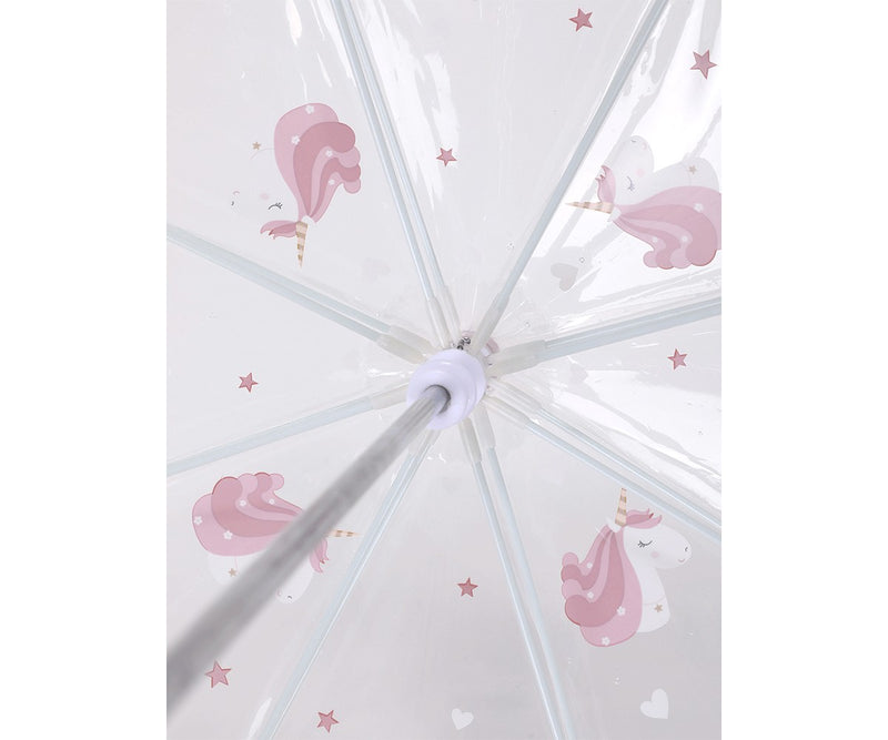 Tutete Transparent Umbrella Magical Unicorn - Swanky Boutique Malta