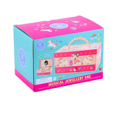 Floss & Rock - Jewellery Box with 3 Drawers Musical Rainbow Fairy - Swanky Boutique