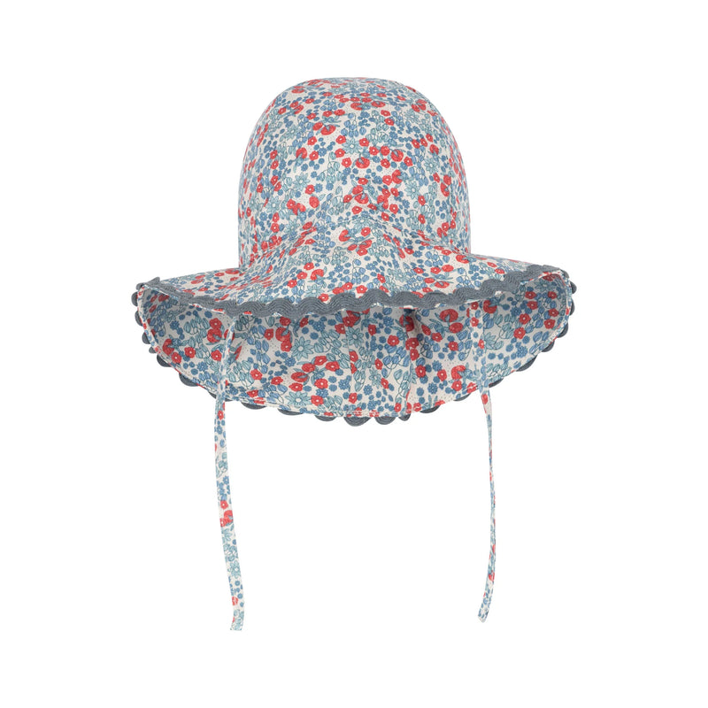 Konges Sloejd - verbena sunhat - bibi blue - Swanky Boutique