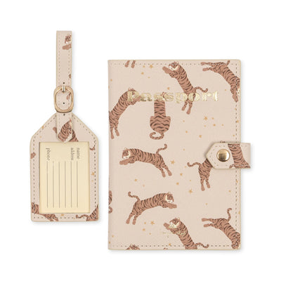 Konges Sloejd - voyage travel set - tiger sand - Swanky Boutique