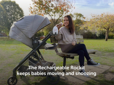 Rockit - Rocker (Rechargeable Version) - Portable Stroller Rocker - swanky boutique malta