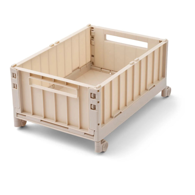 Weston Large Storage Box With Wheels - Sandy