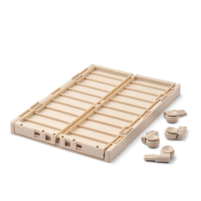 Weston Large Storage Box With Wheels - Sandy