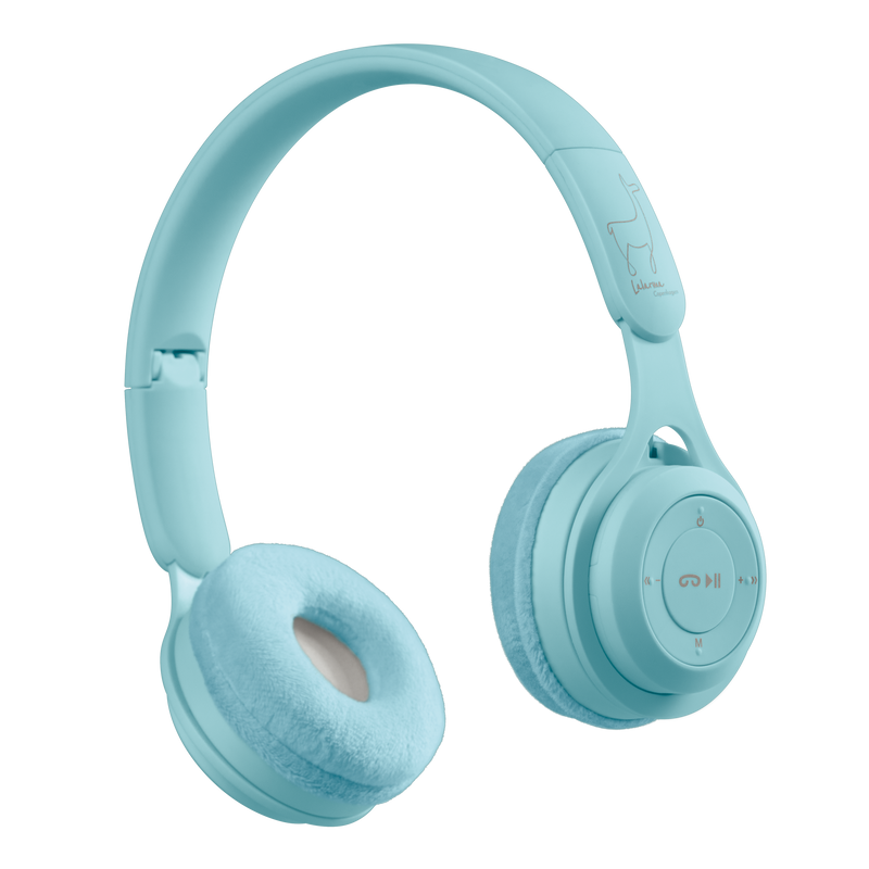 lalarma - Kids Wireless Headphones - Pastel Blue - swanky boutique malta