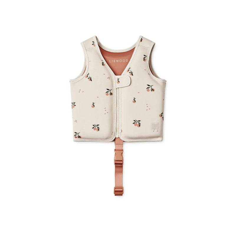 Liewood - Dove Swim Vest Peach Sea Shell - Swanky Boutique