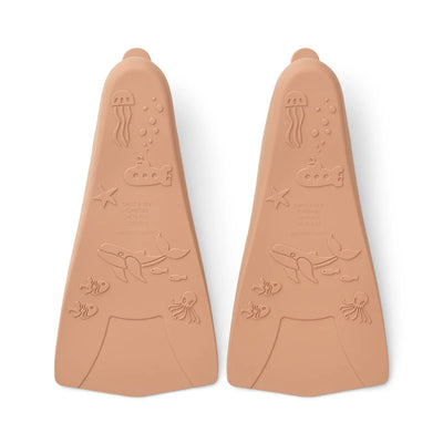 Liewood - Gustav Swim Fins - Tuscany Rose- Swanky Boutique