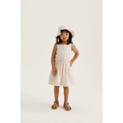 Liewood - AMELIA ANGLAISE SUN HAT Sandy - Swanky Boutique