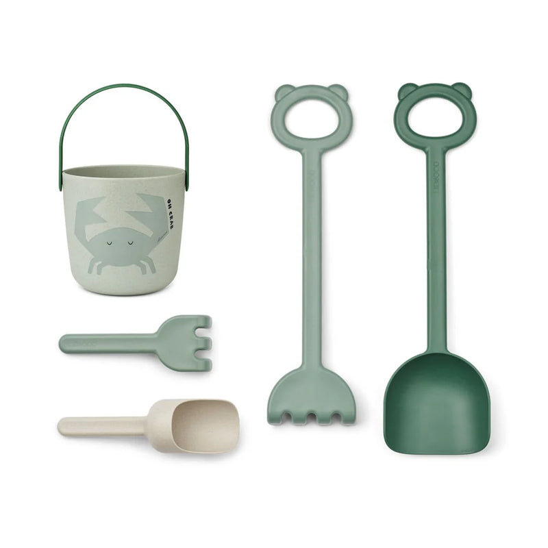 Liewood - Harper Beach Set - Crab Multi Mix - Swanky Boutique