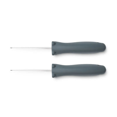 Liewood - Perry Cutting Knife Set Whale Blue - Swanky Boutique