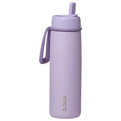 b.box 690mL insulated flip top bottle - lilac love - Swanky Boutique