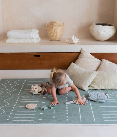 Toddlekind - Floor Playmat Berber Moss - Swanky Boutique