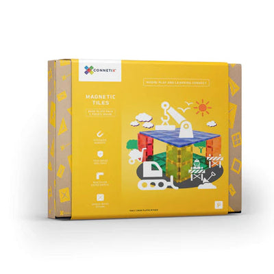 connetix magnetic tiles rainbow base plate pack - Swanky Boutique 