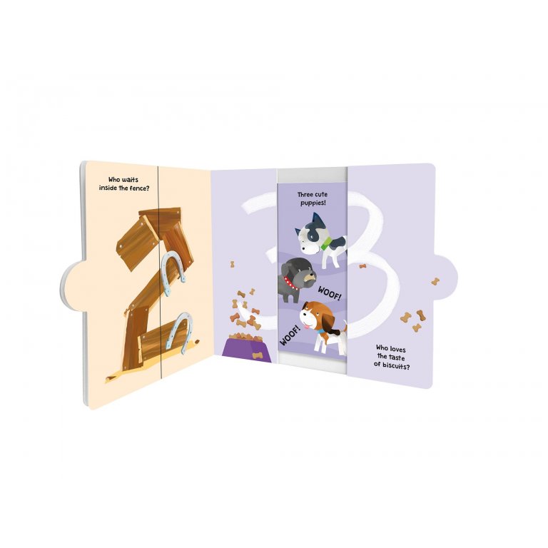 sassi junior - Pull and Learn Book - Numbers - swanky boutique malta