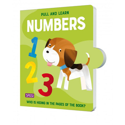 sassi junior - Pull and Learn Book - Numbers - swanky boutique malta