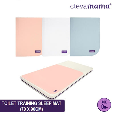 Clevamama - Toilet Training Soft Mattress Protector Mat Various Colours - Swanky Boutique