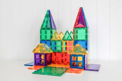 Connetix - Magnetic Tiles Rainbow Creative Pack (102 Pieces) - Swanky Boutique