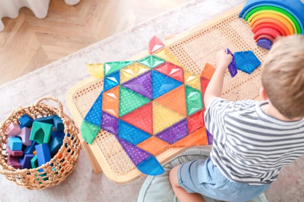 Connetix - Magnetic Tiles Rainbow Shape Expansion Pack (36 Pieces) - Swanky Boutique