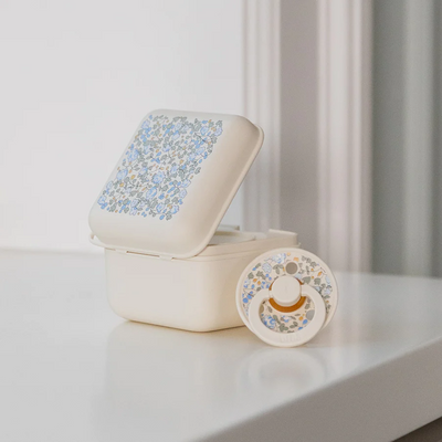 BIBS - BIBS X LIBERTY Pacifier Box Eloise Ivory - Swanky Boutique