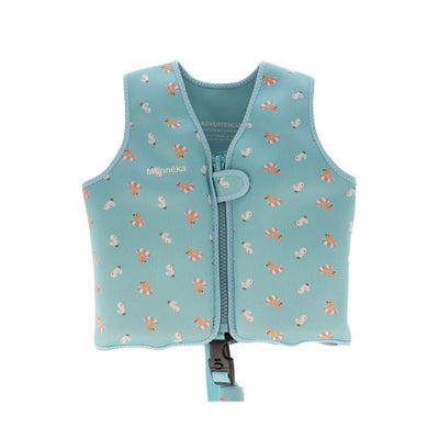 Tutete - Swim Float Vest with Mesh Bag Blue Ducks 1-3 Years - Swanky Boutique